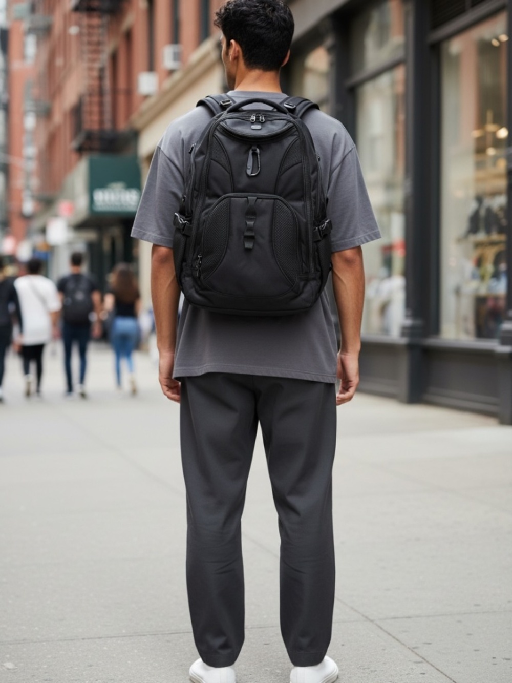 SWISSGEAR 1900 ScanSmart Laptop Backpack, TSA-Friendly